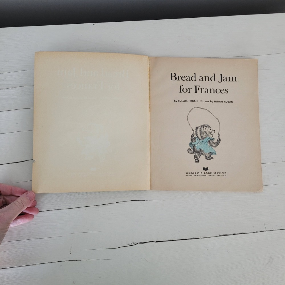 Vintage Bread and Jam for Frances Children Book 1964 Scholastic Softcover Rare - Picture 8 of 11